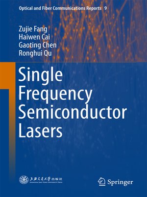cover image of Single Frequency Semiconductor Lasers